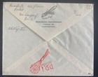 1935 Netherlands Rocket Flight Mail Cover To The Hague Signed 466 Flown — photo 2