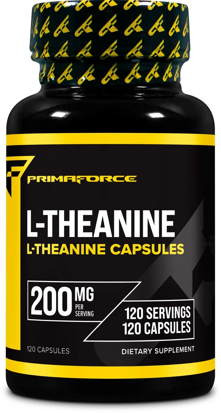 Caffeine and L-Theanine Bottle