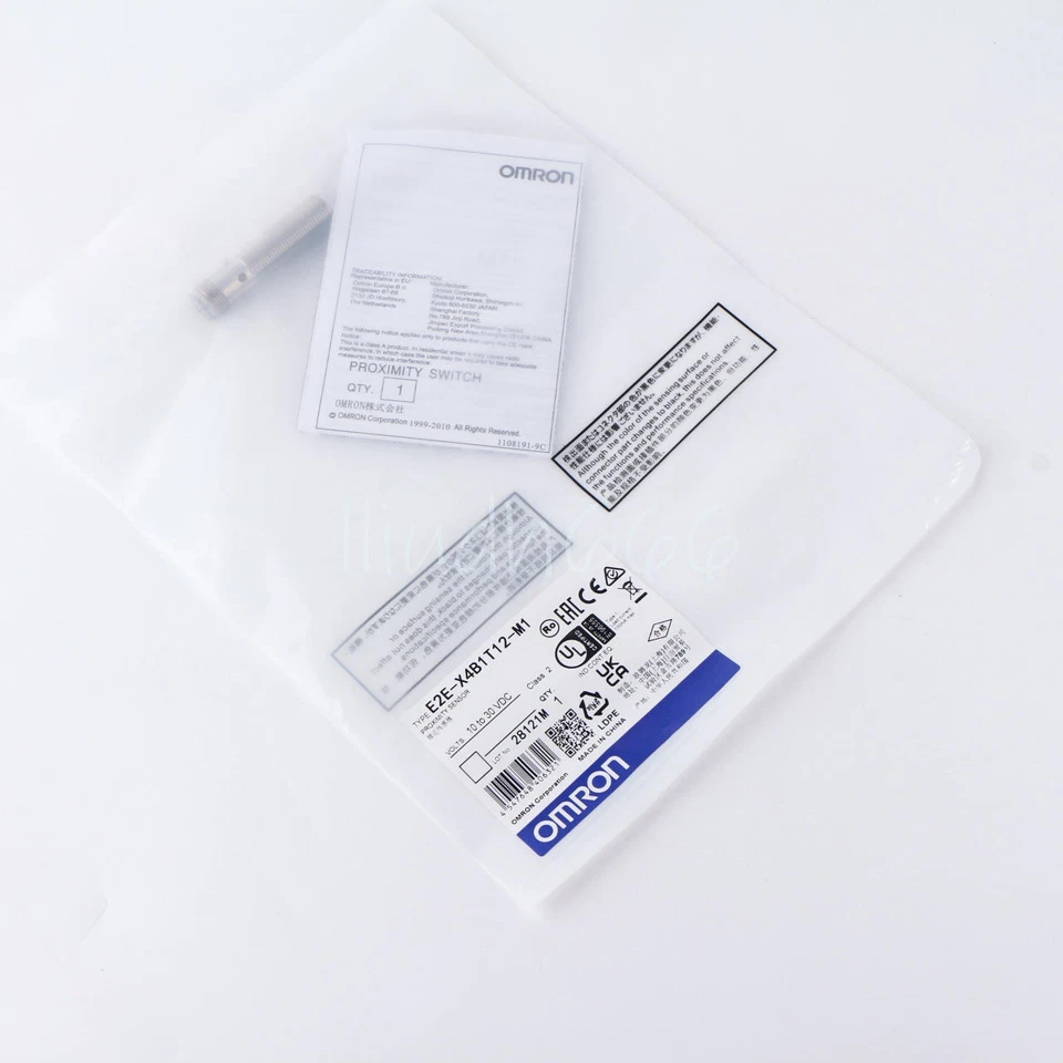 1PC Omron E2E-X4B1T12-M1 Proximity Switch E2EX4B1T12M1 New - Image 2 of 2