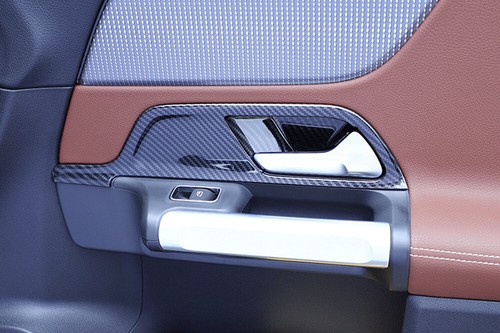 para Benz GLB X247 2019-2023 manillar izquierdo manija de puerta interior barra de cubierta 4 unidades - Imagen 7 de 7