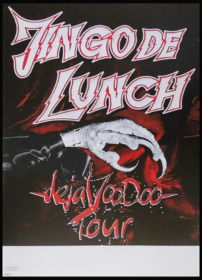 Jingo de lunch Tour Werbeposter 1994 Plakat A1 84x59 cm