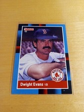 1988 DONRUSS #216 DWIGHT EVANS Boston Red Sox Baseball Card, 1st Base, Star (NM)