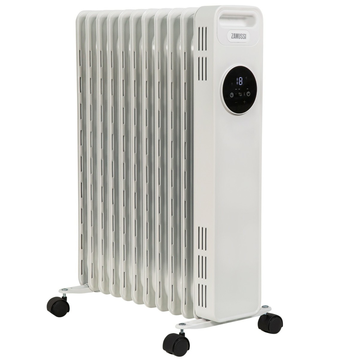 Zanussi Electric Heater 2300W 11 Fin Oil Filled Radiator u0026amp; Remote White  ZOFR5005 5060440049774 | eBay