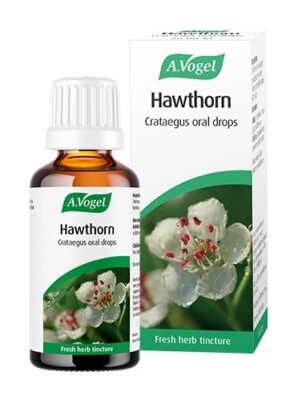 A. Vogel, Hawthorn (Crataegus) Drops 50ml. BBE 11/2028