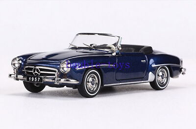 GFCC 1/64 Scale Mercedes-Benz 190 SL 1957 Blue Diecast car Model