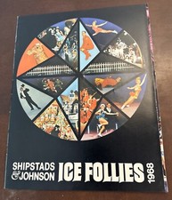 Vintage 1968 Shipstads Johnson Ice Follies Magazine Fold Out Picture Brochure