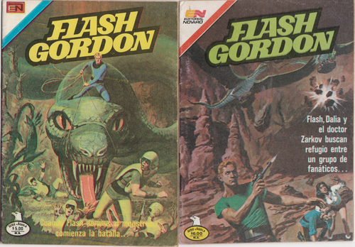LOTE DE 12 CÓMICS FLASH GORDON EDITORIAL NOVARO AÑOS 80 CÓMIC ESPAÑOL ENVÍO GRATUITO DHL - Imagen 2 de 6