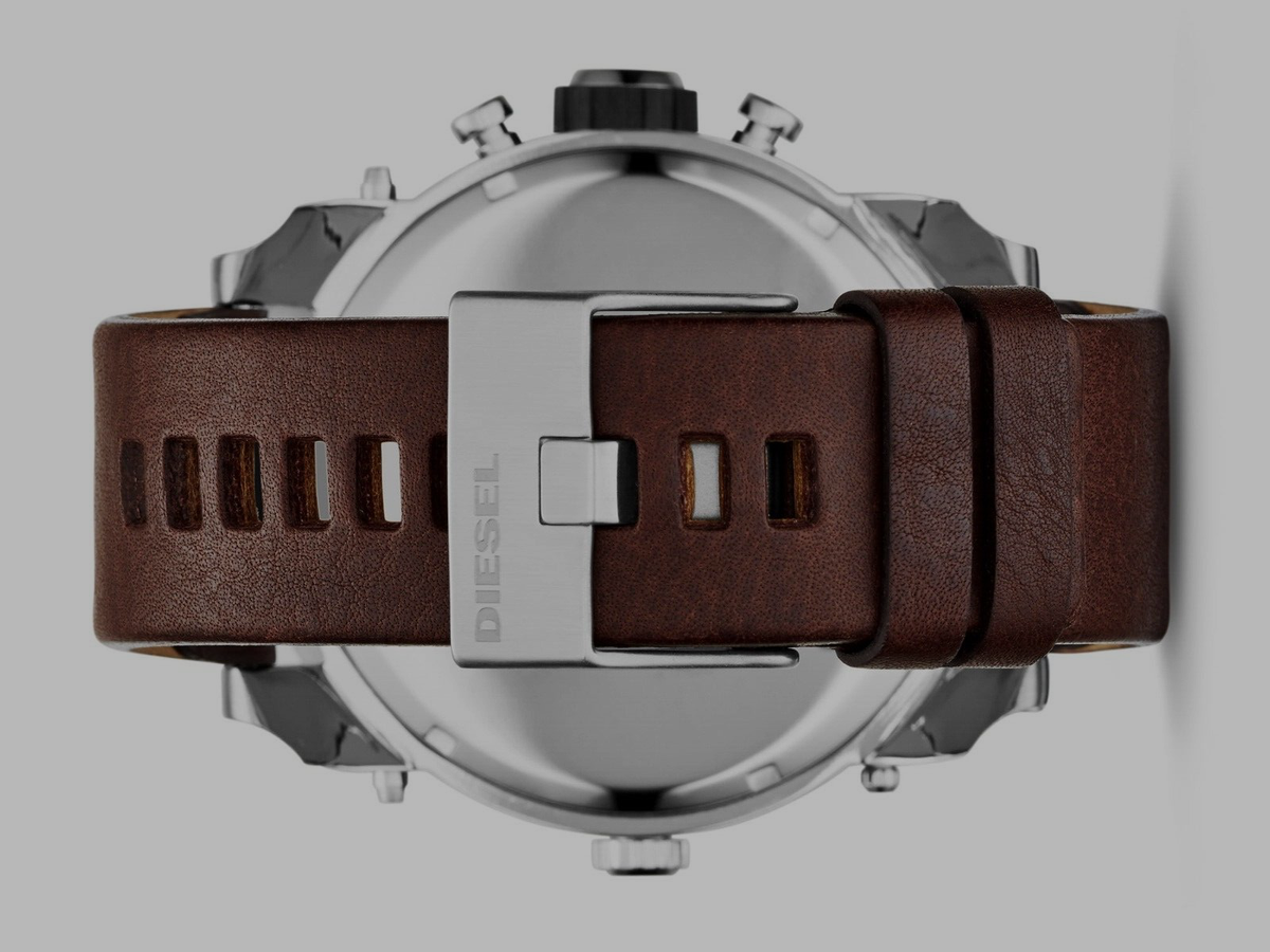 DIESEL DZ7322 Mr. Daddy 3 Bar Chronograph Blue Dial Br