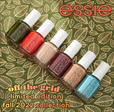 ESSIE NAIL POLISH ''FALL 2022 LIMITED EDITION COLLECTION'' Full Set 6 pcs