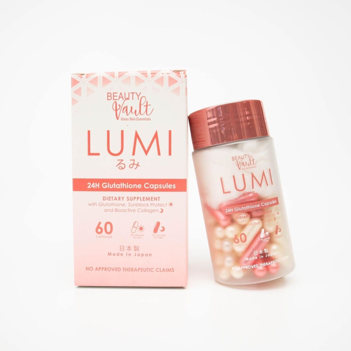 Beauty Vault LUMI 24H Glutathione Capsules (Louise Beauty Box 🇺🇸)