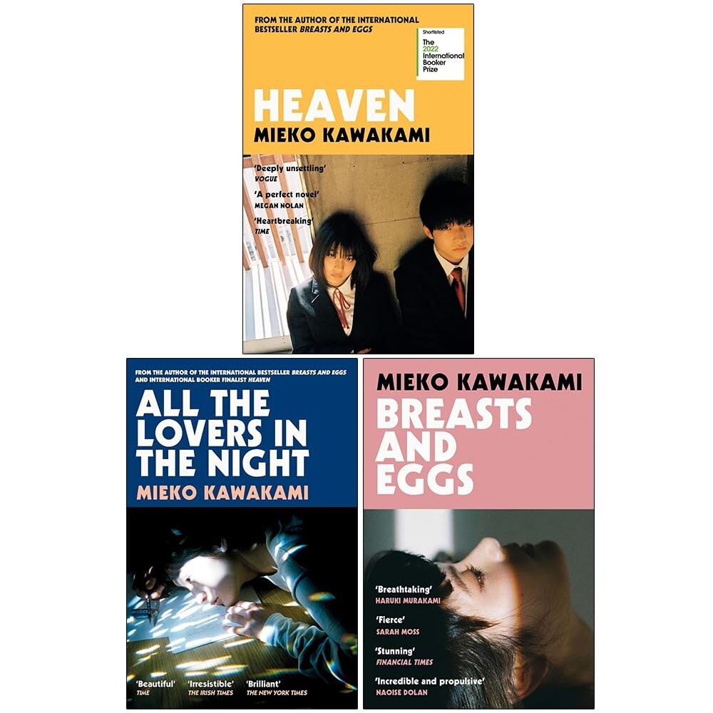Mieko Kawakami Collection 3 Books Set (Heaven, All The Lovers In The Night)