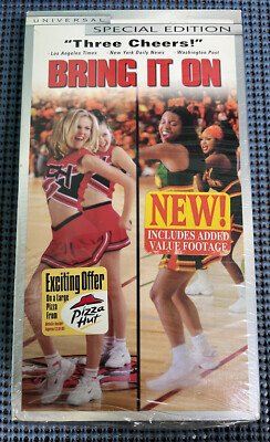 Bring It On (2000) VHS Special Edition Sealed Kirsten Dunst