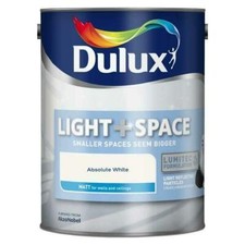 DULUX LIGHT & SPACE MATT ABSOLUTE WHITE 5L
