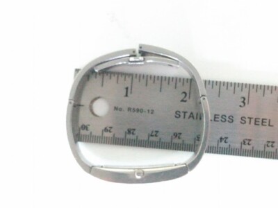 GUCCI 2400S Timeplaces Bangle Watch Silver Dial Stainless Steel