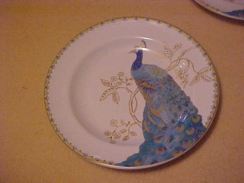 4 222 Fifth PEACOCK GARDEN Vorspeise Dessertteller - Bild 2 von 4