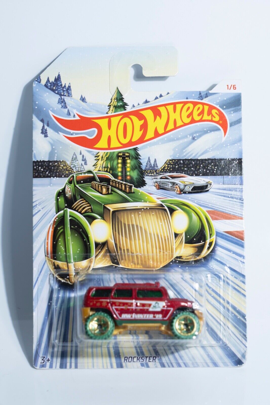 Hot Wheels 2019 Christmas Holiday Hot Rods - ROCKSTER Car