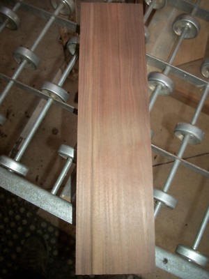 1PC WALNUT LUMBER WOOD AIR DRIED BOARD 57S CARVING BLOCK 14 3/4''X 3 3/4''X 2 3/8''