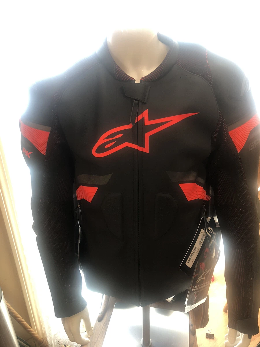 Alpinestars gp plus store r leather jacket