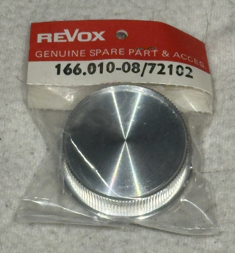 ReVox B760 Tuner manual tuning Regler Knopf NEU OVP NOS 166.010-08 / 72102