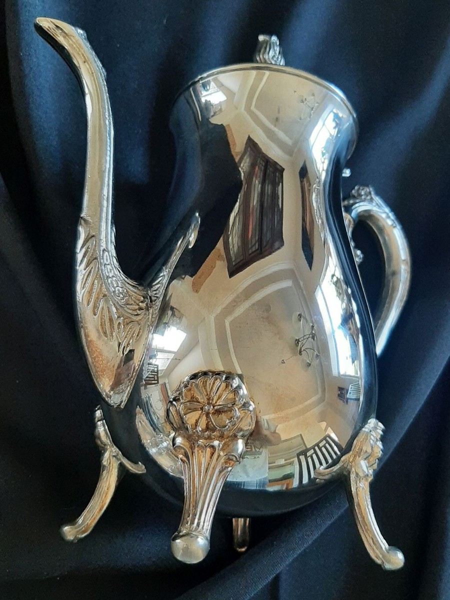 Leonard Silver Plated 3 piece Coffee Pot Set + 13