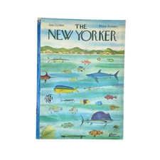 The New Yorker Complete Magazine January 20, 1968 Chas Addams Cover VG