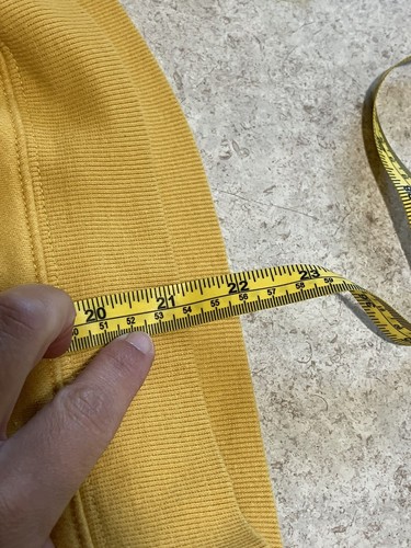SO Girls Crewneck Sweatshirt Mustard Yellow “weekend” EUC XL N2 - Picture 7 of 8