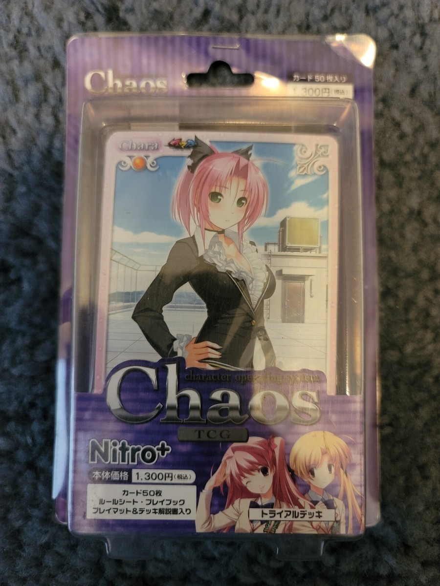 ChaosTCG トライアルデッキ インフィニット・ストラトス　BOX ChaosTCG トライアルデッキ インフィニット・ストラトスBOX