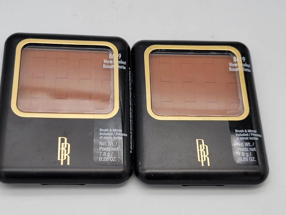 Polvo prensado Black Radiance acabado mate 0,28 oz. #8619 AVELLANA CALIENTE. CANTIDAD:2 Foto 2 de 4