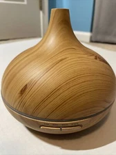 NEW Best Choice Products Aroma Essential Oil Diffuser - Brown - NIB