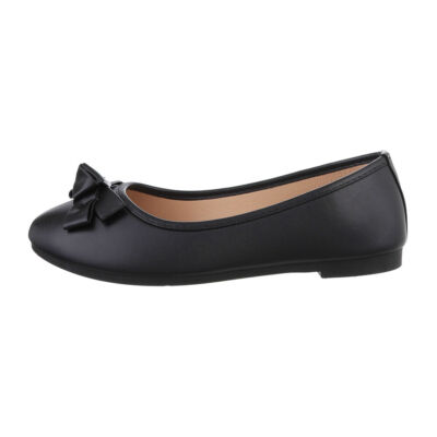 Klassische Ballerinas Damenschuhe 9558 Ital-design In Schwarz