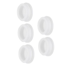 5pcs Silicone Hole Plugs Flush Type Panel Round Hole Plugs 34mm Dia.