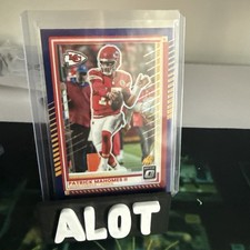 2025 Panini Donruss Optic - Patrick Mahomes II #40 Purple Prizm /60 Chiefs
