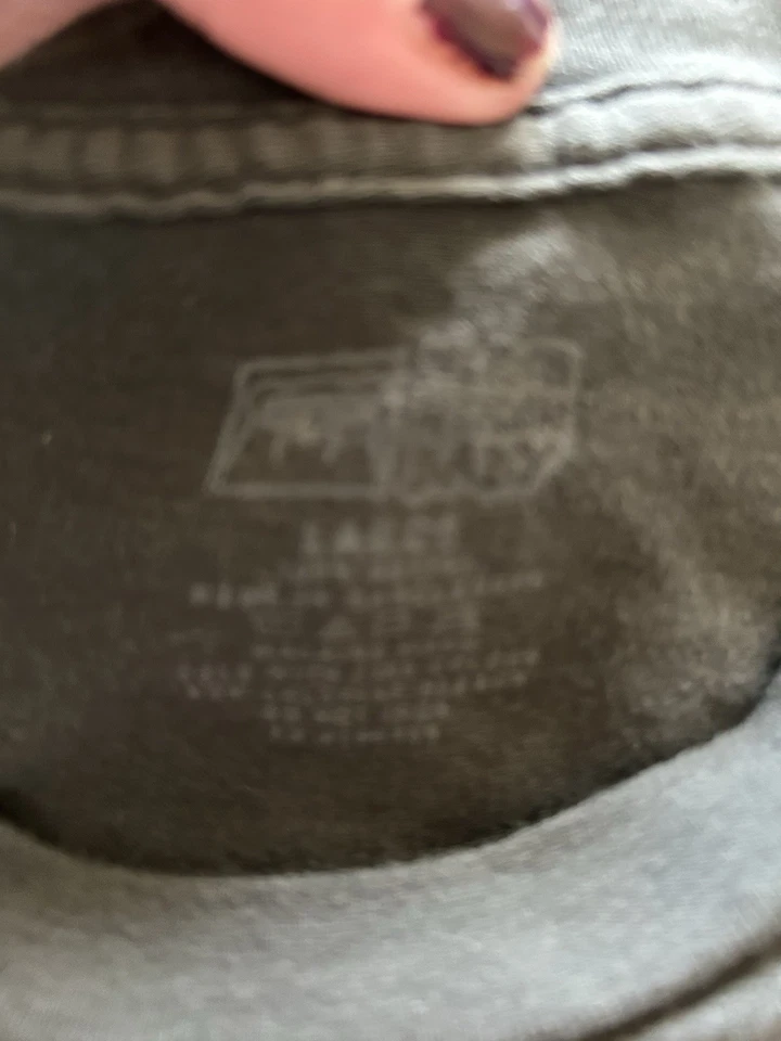 Camiseta De Colección “Vanilla Ice” Merch Bebé Gráfica Negra Estampado Icónico Talla L* Foto 4 de 4