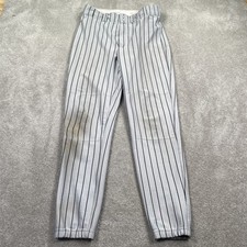 Wilson Baseball Pants Mens Large Pinstripe MLB Baseball Polyester Flaw