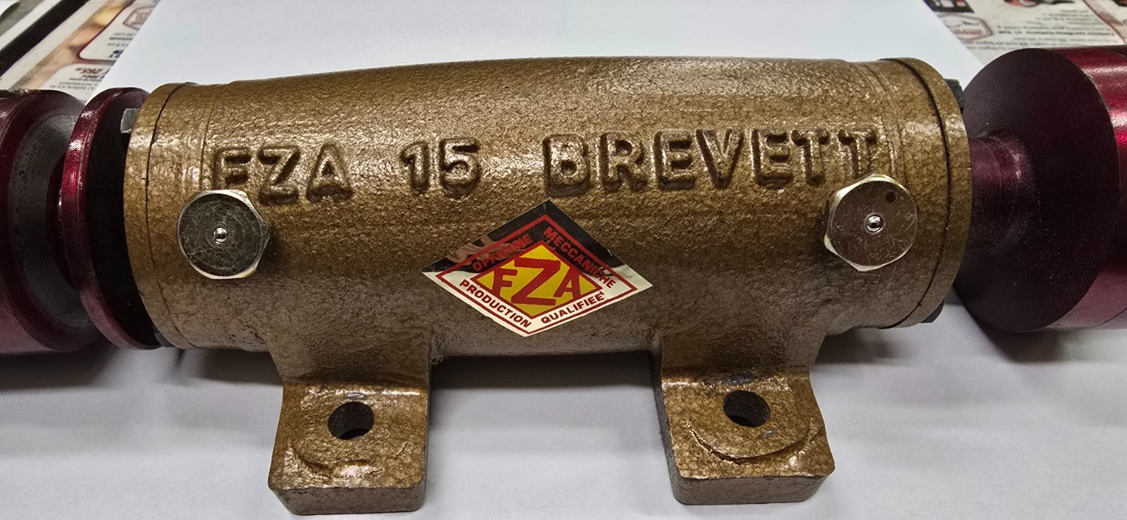 Albero Cuscinetti FZA 15 porta lama Tendicinghia Meccanica