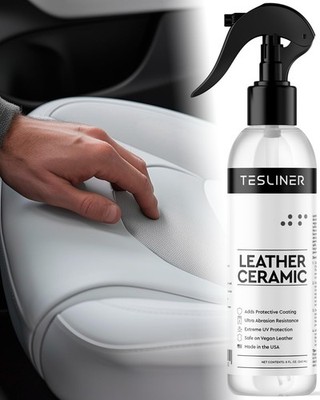 Tesla Leather Ceramic Coating - Prevent Stains & UV Damage, Leather Shield
