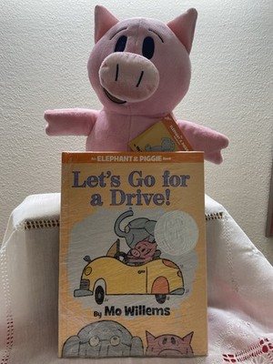 Khol s Cares ''Let s Go for A Ride'' HC Book and plush Toy Piggy.