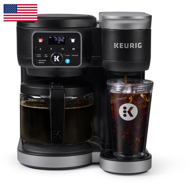 Keurig K-Duo Hot Iced Single Serve Carafe Coffee Maker Multistream Technology