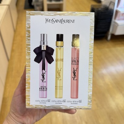 YSL Yves Saint Laurent Perfume Travel Spray Trio Set NIB Lux Perfume Set