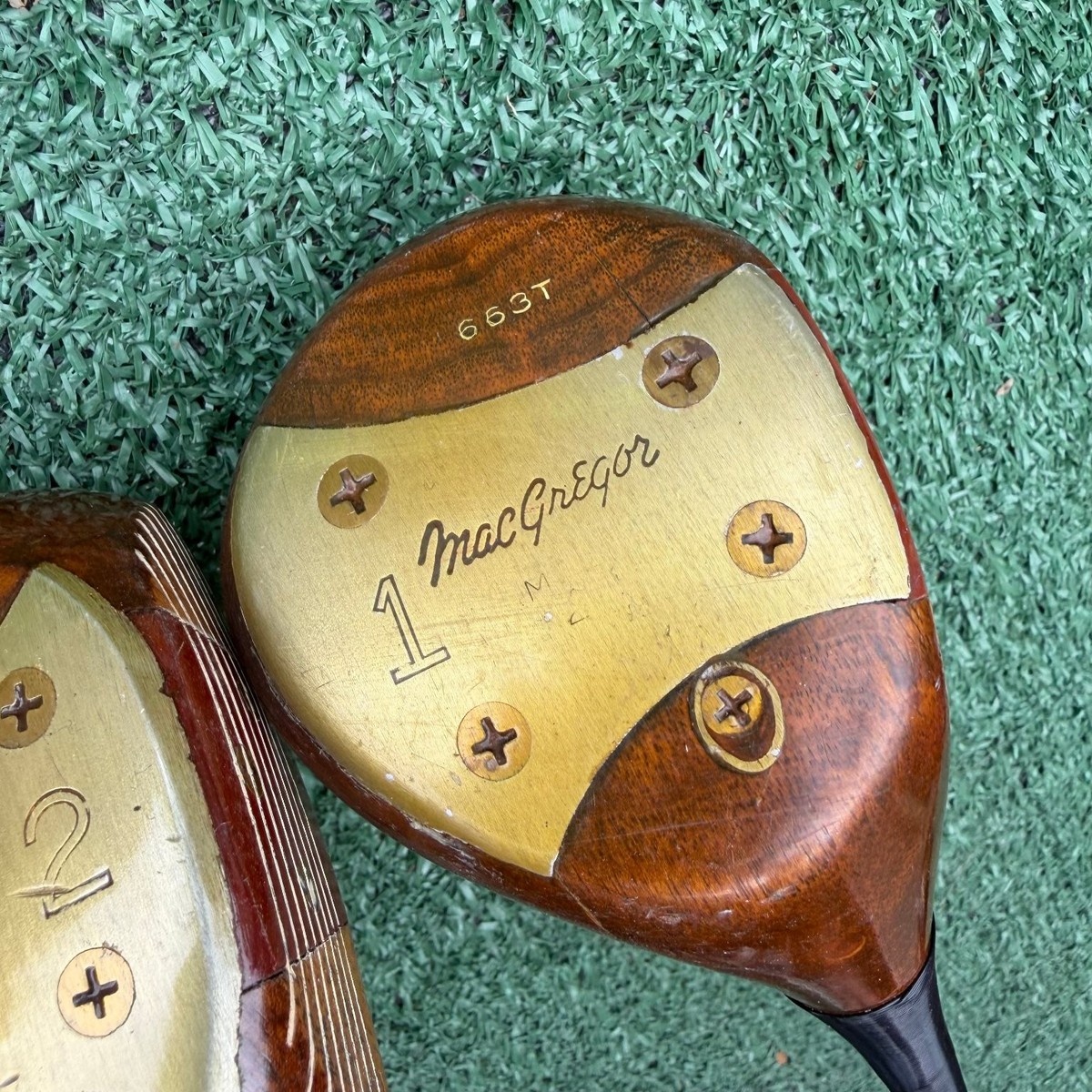 ゴルフの歴史 GOLF Woods,Irons and Memorabilia MacGregor Tourney Wood Set 1 2 3 Steel Shaft Vintage Byron Nelson