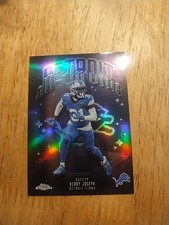 2025 Topps Chrome Football - Kerby Joseph - All Chrome ACT-23 - Detroit Lions