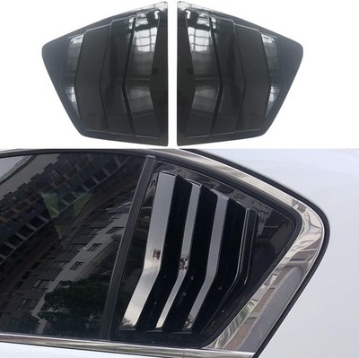 2013-2017 Honda Accord 9th Gen ABS Racing Style Rear Side Window Louvers