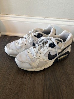 Nike Air Max Ivo White Black Leather Men's Sneaker 580518-106 2019