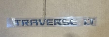 2009-2023 CHEVROLET TRAVERSE LT REAR TAILGATE LIFTGATE EMBLEM NAMEPLATE OEM NEW