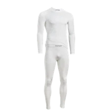 Simpson Racing 20194XZW Pro Fit Base Layer - Bottom (Only) - Adult 2X/3X - White