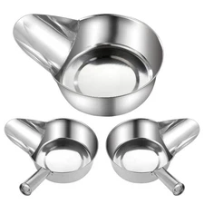 Stainless Steel Food Scoop Food Shovel Kitchen Restaurant Bar Commercial Scooper