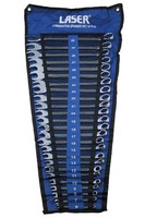 Laser 6396 KombinationsschlüSsel-Satz 25-Teilig 6-32 Mm Chrom-Vanadium-Stahl