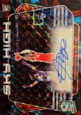 2023 Panini Spectra Sky High Autograph /75 Mouhamed Gueye RC # Atlanta Hawks