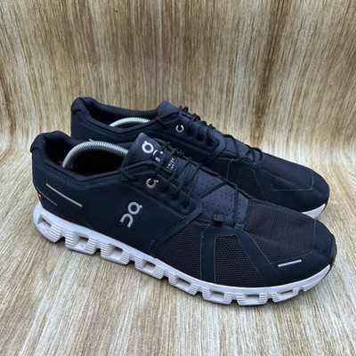 On Cloud Cloud 5 Men's Size 13 Black White CloudTec Running Shoes Sneakers