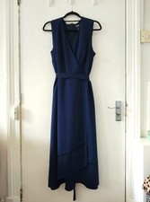 Elegant DKNY navy midi dress size UK 16 - Smart/party/occasion wear/work wear